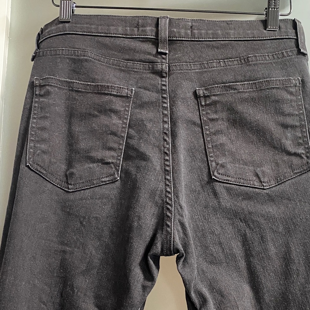 Veronica Beard Beverly Black Flare Jeans - Picture 4 of 16